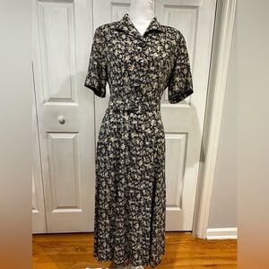 Vintage Brooks Brothers Silk Dress